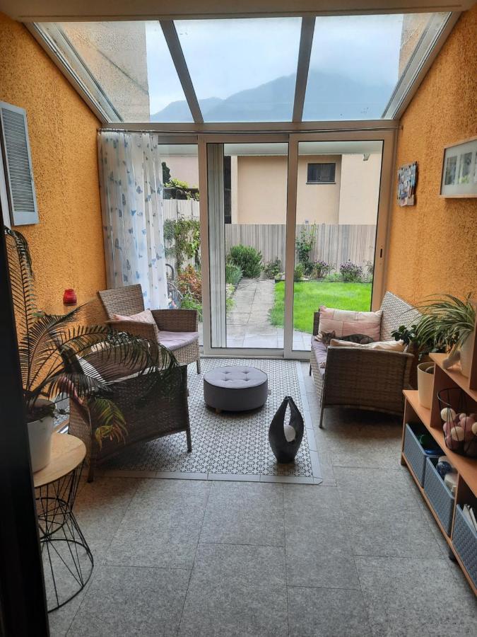 Camera Privata Con Balcone Gordola Buitenkant foto